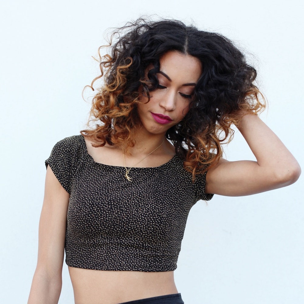 All Over Me Crop Top‎